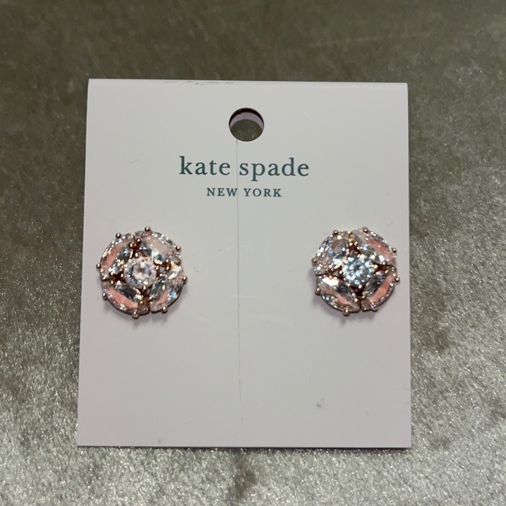Kate spade flying colors post earrings, brand new
